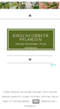 Mobile Screenshot of kirschlorbeer-pflanzen.de